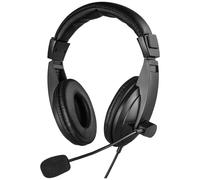 Sandberg 325-28 casque Avec fil Arceau Appels/Musique Noir
