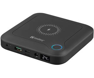 Sandberg 420-57 banque d'alimentation électrique 24000 mAh Recharge sans fil Noir