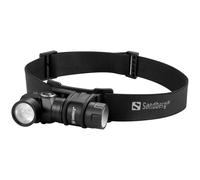 Sandberg 421-35 torche et lampe de poche Noir Lampe frontale LED