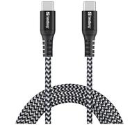 Sandberg 441-67 câble USB USB 2.0 2 m USB C Noir et Blanc