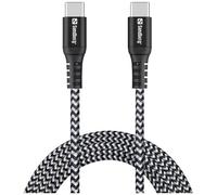 Sandberg 441-67 câble USB USB 2.0 2 m USB C Noir et Blanc