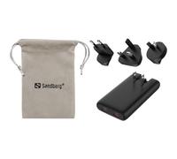 Sandberg 441-77 chargeur d'appareils mobiles Universel Noir Secteur Charge rapide Intérieure