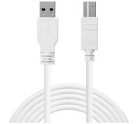 Sandberg 509-23 câble USB USB 3.2 Gen 1 (3.1 Gen 1) 1,8 m USB A USB B Blanc