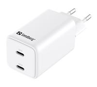 Sandberg AC Charger Dual USB-C PD65W EU