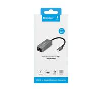 Sandberg Usb-C To Network Converter, 136-04