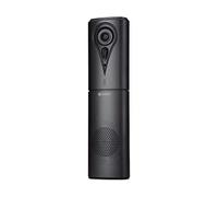 Sandberg All-in-1 ConfCam 1080P Remote | Webcam USB avec Microphone + Haut-Parleur pour Appel vidéo, réunions | Angle Ultra-Large de 105° | Capture vocale à 360° | Télécommande