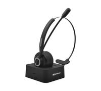 SANDBERG Bluetooth Office Headset Pro Casque Noir USB 2.0