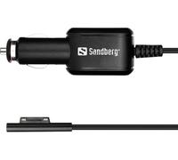 Sandberg Car Charger Surface Pro 3-7 | Chargeur pour Ordinateur Portable Microsoft Surface | Alimentation | SurfacePro 3/4/5/6/7/8 | Chargeur de Voiture | Entrée 12 V CC | 15 V CC Sortie 3,0A | 1 m