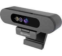 Sandberg Webcam Face‑ID 2 134-40 – 1080p, USB‑C, Reconnaissance faciale Windows Hello