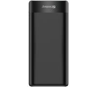 Sandberg 420-62 banque d'alimentation électrique Lithium-Ion (Li-Ion) 20000 mAh Noir