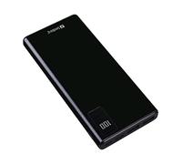 - Banque d'alimentation - 10000 mAh - 37 Wh - 20 Watt - 3 A - QC 3.0, PD - 3 connecteurs de sortie (2 x USB, USB-C) - sur le câble : USB-C