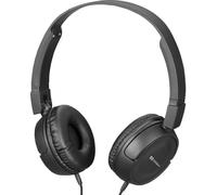 Sandberg Saver MiniJack HeadPhone Travel è la scelta perfetta per musica, film e Micro-casque supra-auriculaire filaire noir pliable téléphone portable