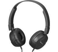 Sandberg Saver MiniJack HeadPhoneTravel Casque d'écoute filaire Travel Noir