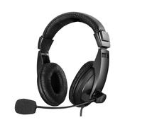 Sandberg Saver - Casque USB avec microphone et contrôle de volume en ligne - Idéal pour téléconférences et réunions en ligne