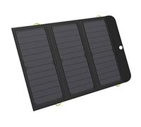 Sandberg Solar Charger 21w 2xusb+USB-C | Chargeur Solaire avec Banque d'alimentation intégrée | Résistant à l'eau | Charge Rapide | USB-C Qi 3.0 | 10000 mAh | Panneaux solaires Pliables
