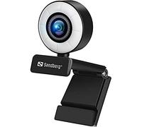 Sandberg Streamer Webcam USB Streamer Webcam 2MP 134-21 (Streamer USB Webcam, 2MP, 1920 x 1080 Pixels, 30 fps, 1920 x 1080 @ 30fps, 1080p, H.264)