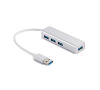 Sandberg USB 3.0 Hub 4 Ports Saver | 4 Ports de données | Branchez et jouez | Adaptateur USB | Transfert de données Rapide | Hub d'extension USB 3.0 pour PC Ordinateur Tablette MacBook | Saver