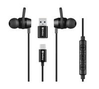 Sandberg Écouteurs intra-auriculaires USB-C/A 126-50 avec micro en ligne (Line-Mic)