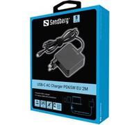 SANDBERG USB-C AC Charger PD65W EU 2M
