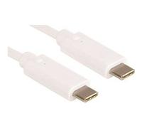 usb-c charge cable 1m, 100w - câbles usb (1 m, usb c, usb c, blanc) 136-22