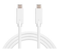 usb-c charge cable 1m, 100w - câbles usb (1 m, usb c, usb c, blanc) 136-22