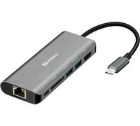 Sandberg Station d'accueil USB-C Dock – HDMI, LAN, SD, USB – 61W