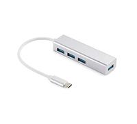 Sandberg USB-C to 4X USB 3.0 Hub Saver | Concentrateur USB 3.0 | 4 Ports de données | Plug & Play | Adaptateur USB-C | Transfert de données Rapide | Hub d'extension USB pour MacBook Win MacOS | Saver