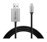 Sandberg USB-C to DisplayPort Cable 2M, 136-51