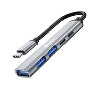 SANDBERG USB-C vers 3xUSB-A+2xUSB-C SAVER