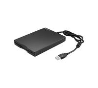 Sandberg USB Floppy Drive 133-50 : Lecteur de disquette externe USB 2.0 3.5" (8.89 cm) 360 RPM, compatible MFM, câble 0.5m, 102x140x17mm, 236g