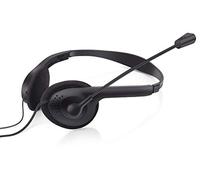 Sandberg Casque USB filaire – Microphone, USB‑A, mains libres, optimisé pour appels et réunions