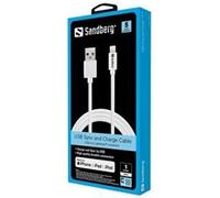 SANDBERG USB-Lightning 1m AppleApproved