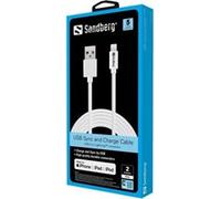 SANDBERG USB-Lightning 2m AppleApproved