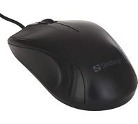 Sandberg USB Mouse souris - Souris (Droitier, Optique, USB, 1200 DPI, Noir)