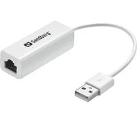 Sandberg USB to Network Converter, Connexion Réseau pour USB, Adaptateur Ethernet vers USB, Connexion LAN Stable, USB 2.0, Connecteur RJ45 vers USB, Compatible avec Windows 11/10/8/7/Vista/XP MacOS