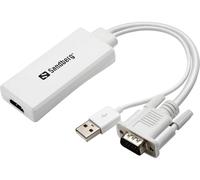 Sandberg vga+audio to hdmi converter videokonverte G