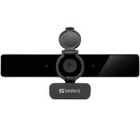 Sandberg Webcam Pro Remote 4K 134-45 USB-C/A 8 MP 3840 x 2160 Noir