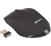 Sandberg Wireless Mouse Pro souris - Souris (Droitier, Optique, RF sans fil, 1600 DPI, Noir)
