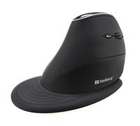 Sandberg Wireless Vertical Mouse Pro | Souris sans Fil Ergonomique | 4200 DPI | Souris Rechargeable pour Le Bureau la Maison Les Jeux | Plug & Play | Repose-Poignet Amovible | pour Mac Windows