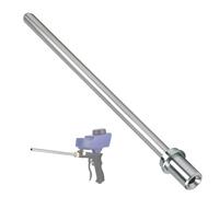 Sandblaster Longue buse compatible avec Le Lematec, buse de sablage pour compresseur d'air, kit de sablage de noix de soude, baguette de sablage de support abrasif pour nettoyage par points