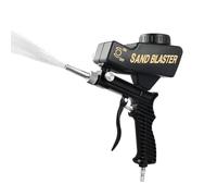 Sandblasting Machine - Sand Blasting for Wood Furniture,Small Adjustable Leak-Proof Pneumatic Tools | for Paint Stain Removal Metal Wood Glass Concrete Tiles