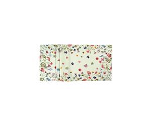 SANDER Chemin de table 50x140cm Suzanne blanc