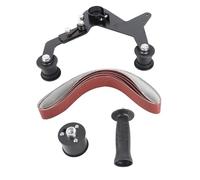 Sander Fixation de ponceuse, roue de guidage en polymère d'usure, 20 mm et 40 mm, ponçage précis stable, remplacement facile, protection sûre contre la poussière pour le soudage (type 2)