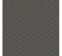 Sanders & Sanders papier peint art déco noir et or 53 cm x 10 m