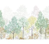 Sanders & Sanders papier peint panoramique forêt vert 350 x 250 cm