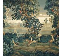 Sanders & Sanders papier peint panoramique paysage boisé vert 318 x 280 cm