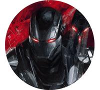 Sanders & Sanders papier peint rond autocollant Les Vengeurs War Machine rouge et gris - 612048 - Ø 128 cm