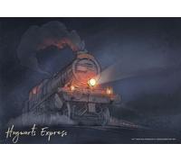 Sanders & Sanders Poster Harry Potter Hogwarts Express bleu foncé - 601254 - 1.1 x 1.55 m