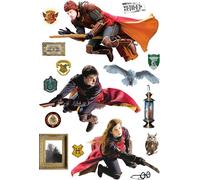 Sanders & Sanders sticker mural Harry Potter gris et rouge - 601347 - 65 x 42.5 cm