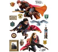 Sanders & Sanders sticker mural Harry Potter gris et rouge - 601358 - 85 x 65 cm